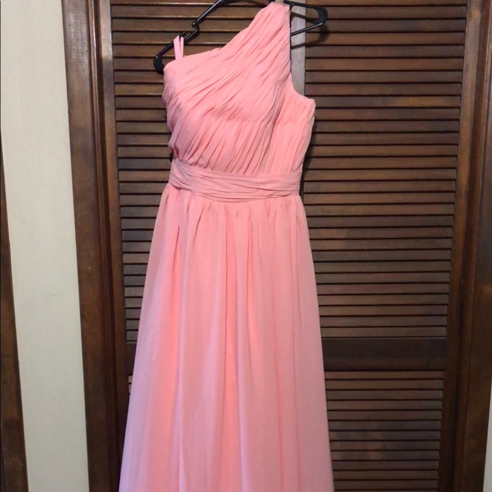 Peach/Pink Bridesmaid Dress